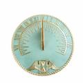 Alcott Hill® Navasota Sundial Verdigris Solid Brass Garden Clock 10" Diameter Renovators Supply | 10 H x 10 W x 4.5 D in | Wayfair