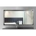 Heavner Modern & Contemporary Bathroom Mirror in Gray Laurel Foundry Modern Farmhouse® | 71.5 H x 38.5 W x 0.75 D in | Wayfair