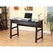 Red Barrel Studio® Yanchep Desk Wood in Brown/Gray | 30.75 H x 47.25 W x 23 D in | Wayfair 4446FD662D0C4EC4B2DE28793F14885B