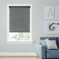 LEVOLOR Custom Cordless Solar Screen Roller Shade, 10% in Iron Synthetic Fabrics | 24 H x 3.25 D in | Wayfair