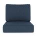 Sol 72 Outdoor™ Outdoor Seat/Back Cushion Polyester in Blue | 6 H x 25 W in | Wayfair 946A43703A5A4019B04147E4CBAB8103