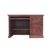 Red Barrel Studio® Ensey Desk Wood in Brown | 30 H x 48 W x 24 D in | Wayfair B17531092B954CAEAE29D2B19543164E