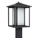 Birch Lane™ Vermont 1 -Light 15" H Hardwired Lantern Head Aluminium/Metal in Black | 15 H x 9 W x 9 D in | Wayfair 08C8DC92FD69475F8419F66D77CC3C31