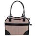 Tucker Murphy Pet™ Jenkinson Exquisite Handbag Fashion Pet Carrier Polyester in Black/Brown/Red | 10.6 H x 14.6 W x 6.7 D in | Wayfair