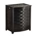 Darby Home Co Bowed Front Laundry Hamper Wood in Brown | 24.25 H x 20.25 W x 15 D in | Wayfair DBHC5259 27385279