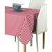 August Grove® Appleby Zig Zag Tablecloth Polyester in Gray/Red | 60 D in | Wayfair D24BE4D1E07F42CAAADD75D3D1C54E1F