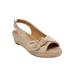 Women's The Zanea Espadrille by Comfortview in Bone (Size 7 1/2 M)