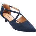 Wide Width Women's The Dawn Pump by Comfortview in Navy (Size 7 W)