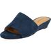 Women's The Capri Slip On Mule by Comfortview in Navy (Size 8 M)