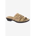 Women's April Sandal by Easy Street in Cork (Size 8 1/2 M)