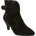 Wide Width Women's The Corrine Bootie by Comfortview in Black (Size 10 W)