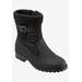 Women's Berry Mid Boot by Trotters in Black (Size 12 M)