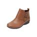 Wide Width Women's The Amberly Shootie by Comfortview in Brown (Size 9 W)