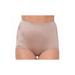 Plus Size Women's Panty Brief Light Shaping by Rago in Mocha (Size 5X)