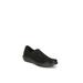 Wide Width Women's Charlie Slip-on by BZees in Black Open Knit (Size 7 W)