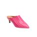 Women's The Camden Mule by Comfortview in Pink Croco (Size 9 1/2 M)