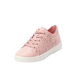 Wide Width Women's The Leanna Sneaker by Comfortview in Soft Blush (Size 7 W)