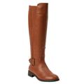 Women's The Milan Wide Calf Boot by Comfortview in Cognac (Size 12 M)