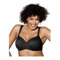 Plus Size Women's Amazing Shape Balconette Underwire Bra US4823 by Playtex in Black (Size 42 DD)