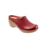 Women's Madison Clog by SoftWalk in Dark Red (Size 11 M)