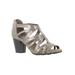 Women's Amaze Sandal by Easy Street® in Pewter Metallic (Size 12 M)
