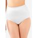 Plus Size Women's Tummy Panel Brief Firm Control 2-Pack DFX710 by Bali in White (Size M)