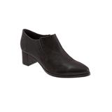 Women's Keegan Bootie by Trotters in Black Lizard (Size 8 1/2 M)