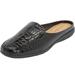 Women's The Harlyn Slip On Mule by Comfortview in Black (Size 7 1/2 M)