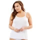 Plus Size Women's Modal Cami by Comfort Choice in White (Size 22/24) Full Slip