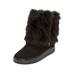 Women's The Shai Wide Calf Boot by Comfortview in Black (Size 12 M)
