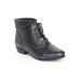 Extra Wide Width Women's The Darcy Bootie by Comfortview in Navy (Size 12 WW)