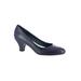 Extra Wide Width Women's Fabulous Pump by Easy Street® in New Navy (Size 8 1/2 WW)