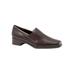 Wide Width Women's Ash Dress Shoes by Trotters® in Fudge (Size 7 1/2 W)