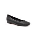 Wide Width Women's Honor Slip On by Trotters in Black (Size 10 W)