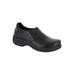 Women's Bind Slip-Ons by Easy Works by Easy Street® in Black Embossed (Size 9 1/2 M)