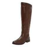 Extra Wide Width Women's The Malina Wide Calf Boot by Comfortview in Brown (Size 11 WW)