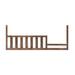 Child Craft Toddler Guard Rail for Kieran, Wood in Brown | 21 H x 56 W x 1 D in | Wayfair F09554.02