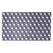 White 24 x 0.2 in Area Rug - East Urban Home Geometric Purple/Purple Area Rug Polyester | 24 W x 0.2 D in | Wayfair