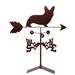 Millwood Pines Vanille Welsh Corgi Cardigan Dog Weathervane Metal/Steel in Brown/Gray | 30 H x 21 W x 15.5 D in | Wayfair