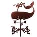 Breakwater Bay Troian Whale-Sperm Weathervane Metal/Steel in Brown/Gray | 30 H x 21 W x 15.5 D in | Wayfair B8E3DA42DE854FDD955F5147E367BF9A