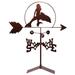 Breakwater Bay Troian Mermaid Marine Fish Weathervane Metal/Steel in Brown/Gray | 30 H x 21 W x 15.5 D in | Wayfair