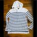 Polo By Ralph Lauren Shirts & Tops | Girls Ralph Lauren Long Sleeve Hooded Top Stipe | Color: White | Size: Large, 12/14