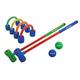 Schildkröt Soft Croquet Set, komplettes Krocket Set mit 2 Schlägern, 4 freistehenden Toren und 2 Bällen, aus weichem Schaumstoff, Indoor- und Outdoor Crocket für 2 Spieler, 970305