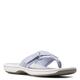 Clarks Women's Breeze Sea Flip-Flop, Blue Gray, 5.5 UK