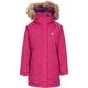 Trespass Girls Fame Waterproof Parka Jacket Coat Berry 7-8 Yrs Pink