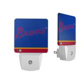 Atlanta Braves Stripe Design Nightlight 2-Pack