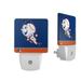 New York Mets Stripe Design Nightlight 2-Pack