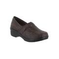 Women's Lyndee Slip-Ons by Easy Works by Easy Street® in Brown Tool (Size 8 M)