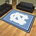 Blue 96 x 1.5 in Area Rug - FANMATS NCAA Synthetic Black/Area Rug Nylon | 96 W x 1.5 D in | Wayfair 17544