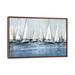 iCanvas Waiting for the Sun by Susan Jill - Painting Print Canvas/Metal in Blue/White | 40 H x 60 W x 1.5 D in | Wayfair SUS198-1PC6-60x40-FF08